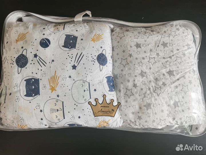 Бортики в детскую кроватку