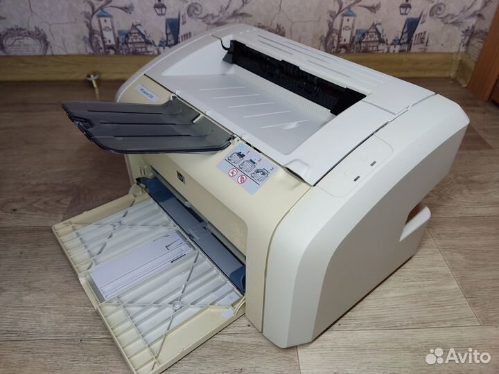 Принтер лазерный HP LaserJet 1018 (2) пробег 9424с