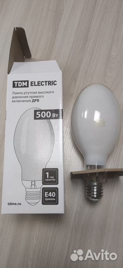 Лампа ртутная дрл