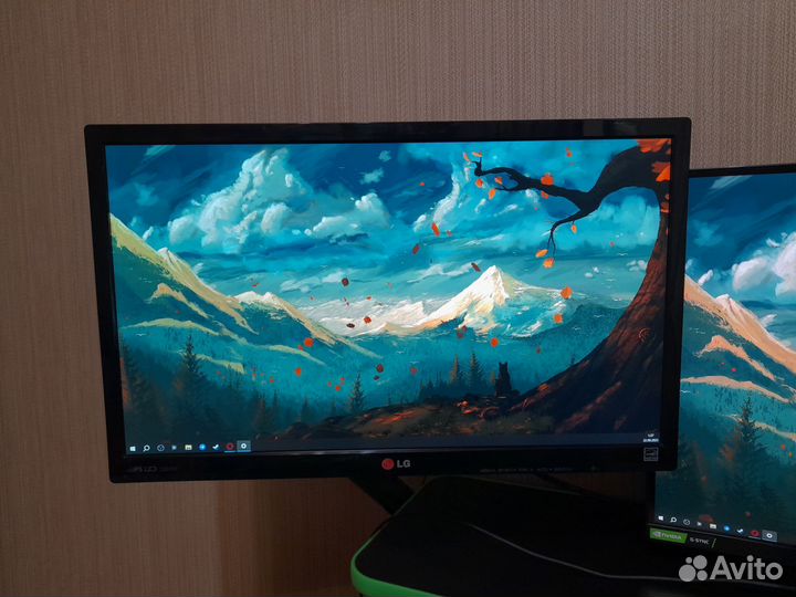 Монитор для компьютера LG IPS FullHD