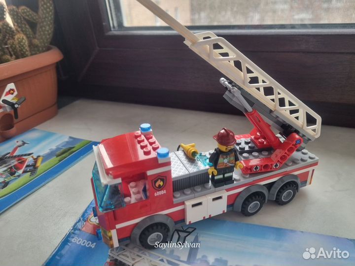 Lego city 60004 пожарные