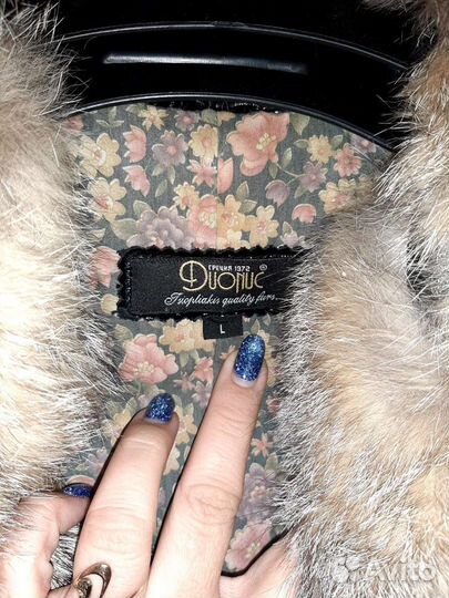 Женское пальто из лаковой кожи Дионис L