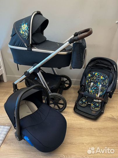 Коляска 3 в 1 baby design