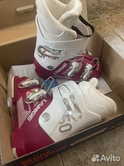 Детские горнолыжные ботинки 19,5 размер