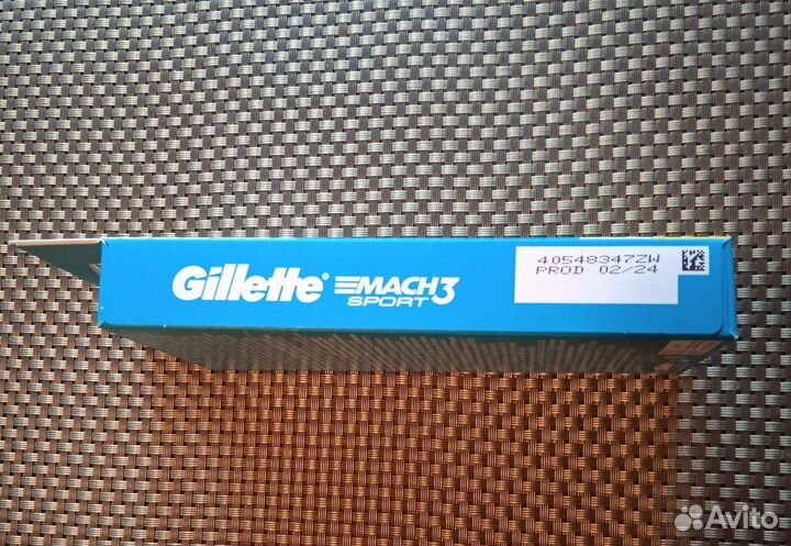 Кассеты для бритья Gillette Mach3 Sport 10 шт