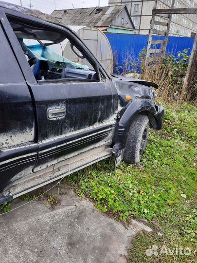 Toyota Land Cruiser Prado 3.4 AT, 1997, битый, 165 000 км