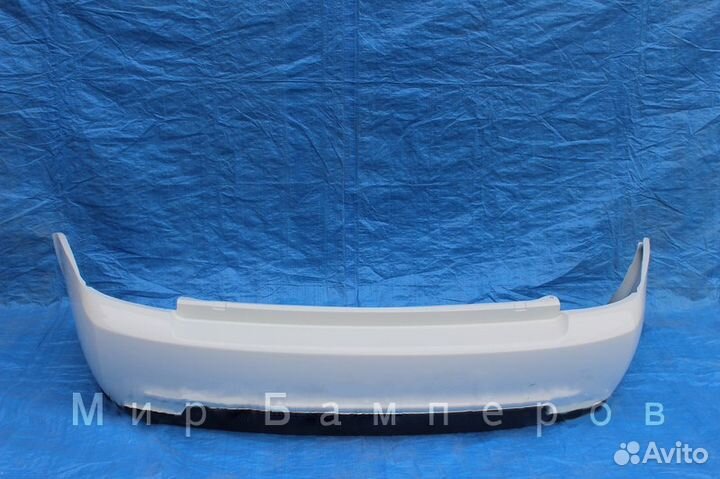 Бампер лада приора 2 задний в цвет белое облако 24