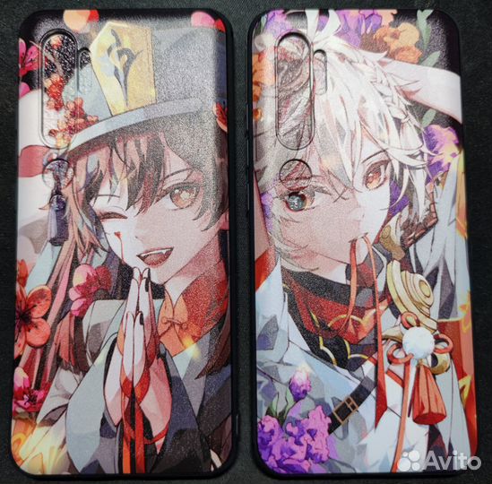 Чехол в стиле Genshin Impact для Mi Note 10 / Pro