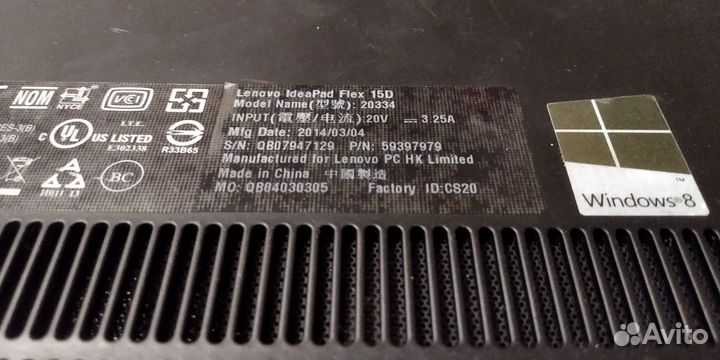 Мат. Плата для Ноутбука Lenovo idea pad flex 15 d