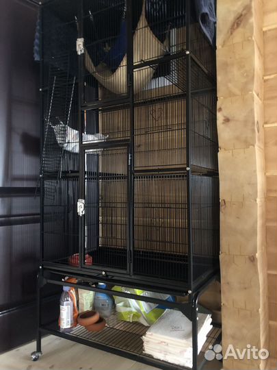 Клетка для грызунов очень большая