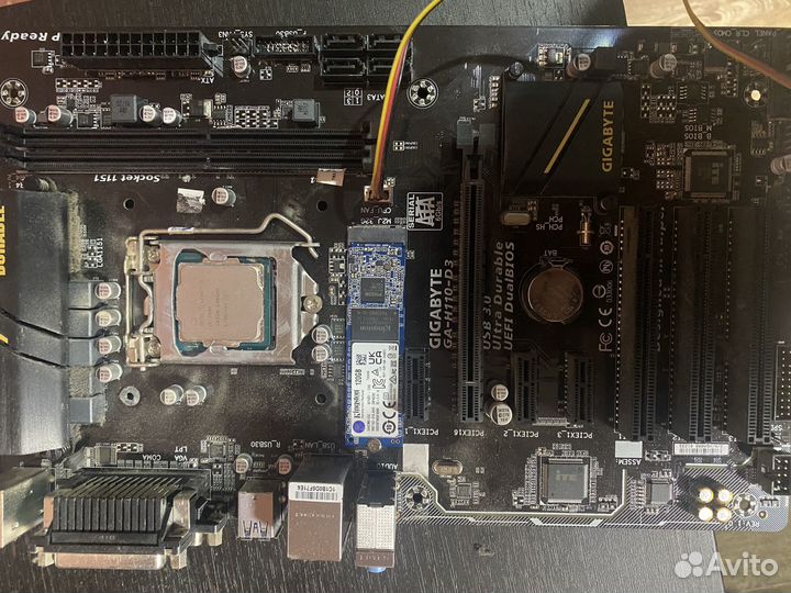 Материнская плата с процессором i5