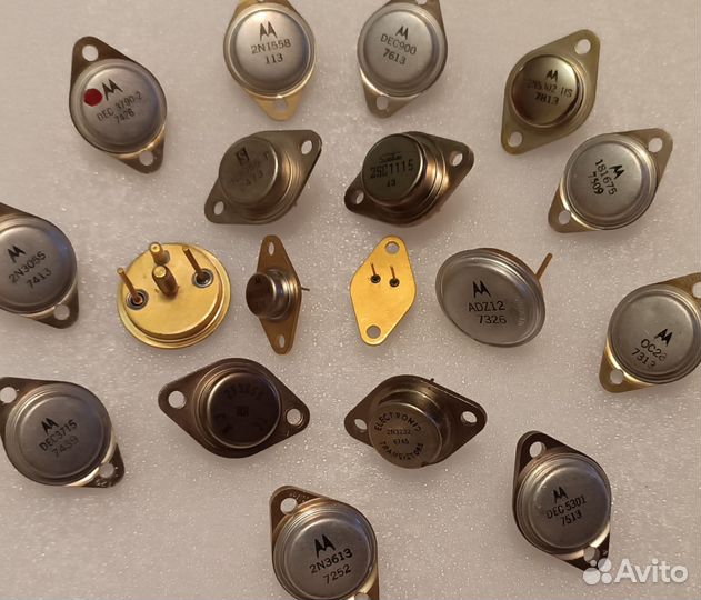 Редкие раритеты транзисторы 2Nx Motorola Fairchild