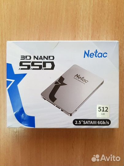 Новый жёсткий диск SSD 512 gb