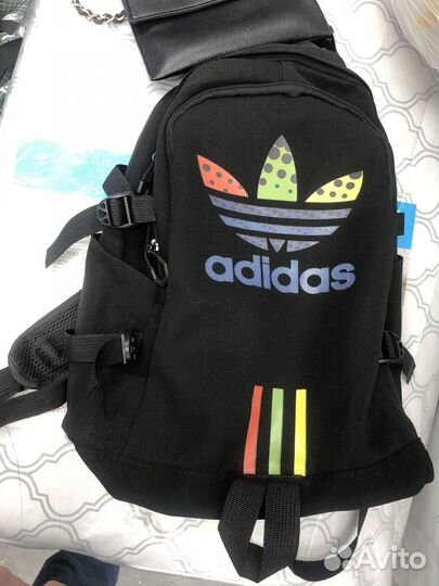 Adidas рюкзак, Prada шопер, trevel begVersace