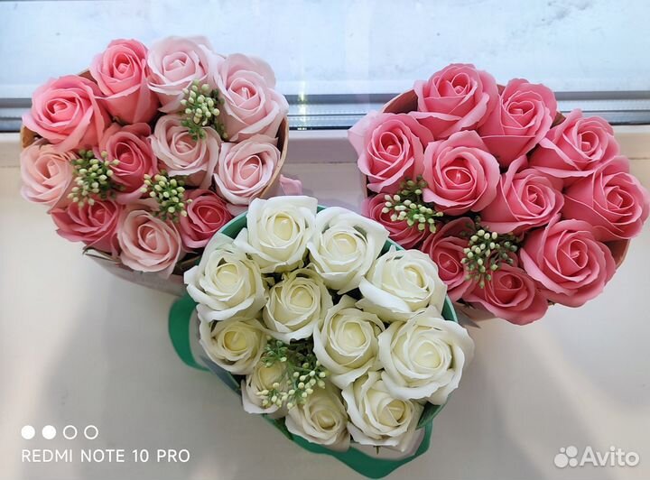 Букет мыльных роз