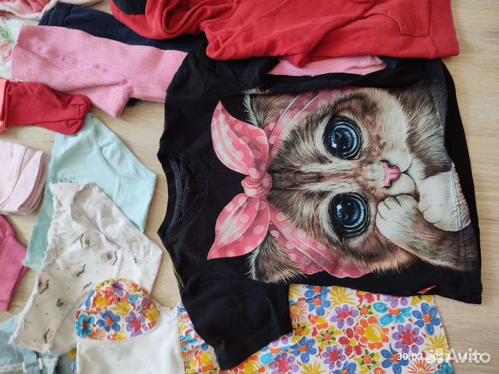 Одежда пакетом на девочку 80, 86, 92, 98, 110, 116