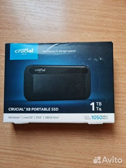 Внешний SSD-диск Crucial X8 1TB Portable SSD