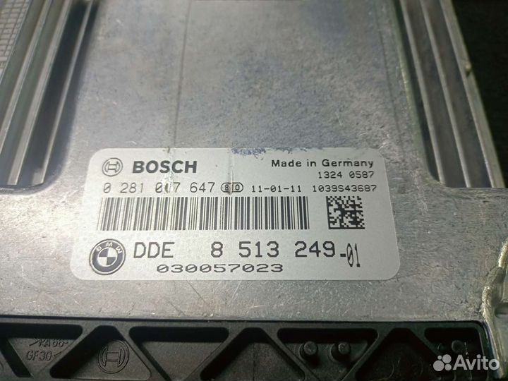 Блок управления двигателем BMW X3 F25 N47D