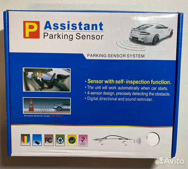 Автомобильный парктроник,smart star с LED экраном