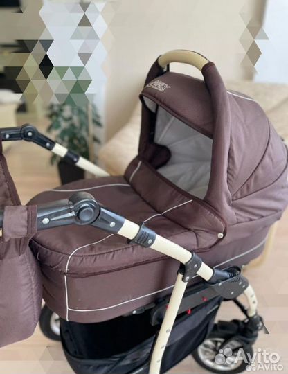 Польская коляска с тремя блоками