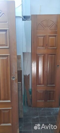 Двери межкомнатные из массива бу