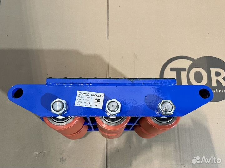 Тележка такелажная подкатная TOR CRO-6 8 т