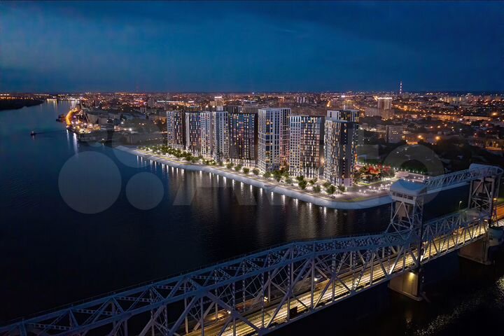 1-к. квартира, 43,2 м², 12/24 эт.