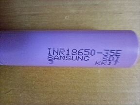 Samsung INR 18650 35E 3.7V 3450 mAh 8A