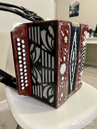 Гармонь на Hohner голосах