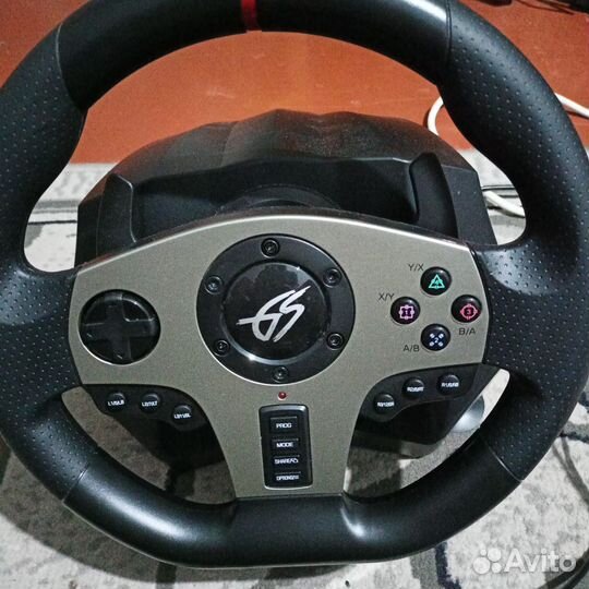 Игровой руль dexp wheelman pro gt