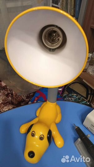 Детская настольная лампа