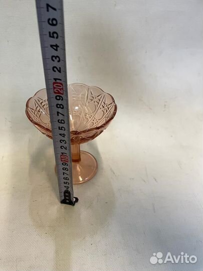 Ваза для фруктов на ножке СССР