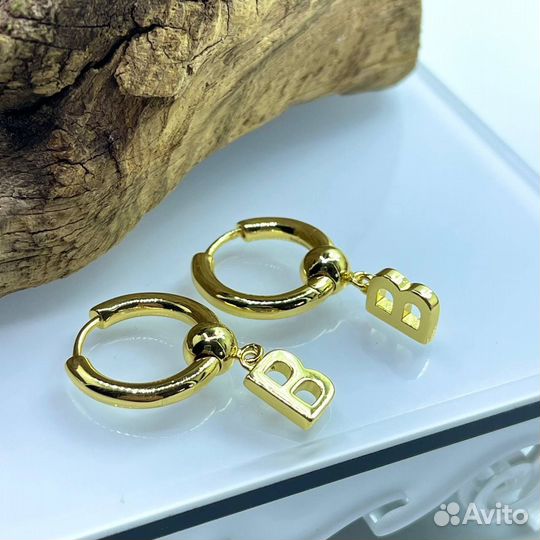 Серьги конго-трансформеры balenciaga