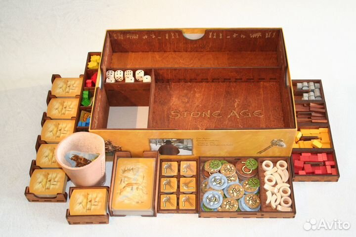 Органайзер для настольной игры Stone Age