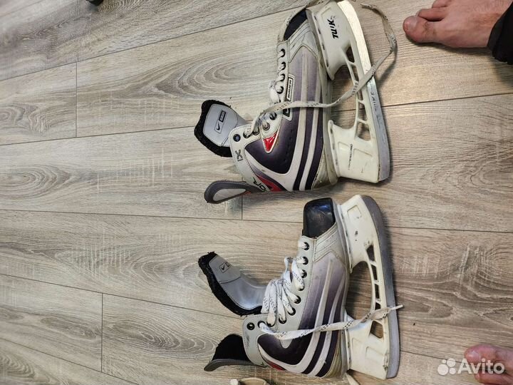 Хоккейные коньки бауэр 43 размер