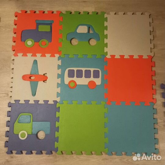 Детский коврик пазл