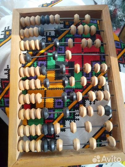 Счеты деревянные СССР