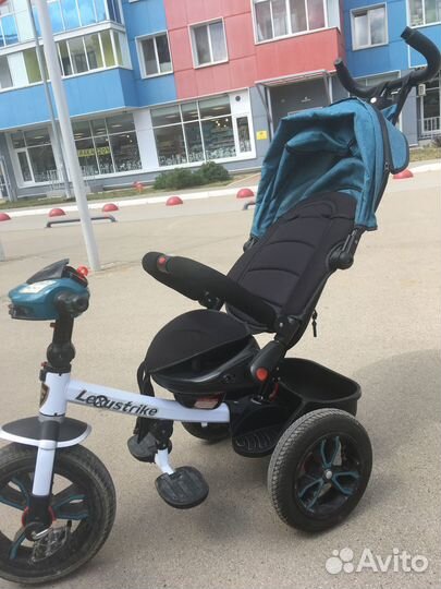 Детский велосипед с ручкой бу