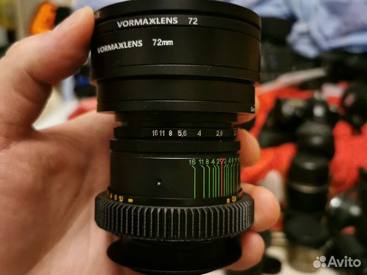 Объектив Vormaxlens Petzvalamorphot 58 мм f:2