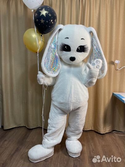 Ростовая белая зайка