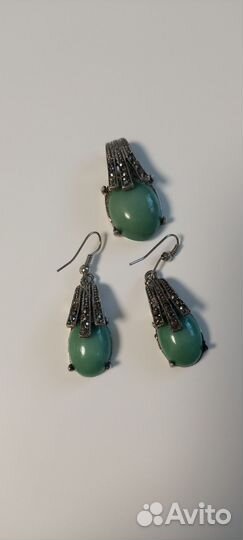 Серьги + подвеска