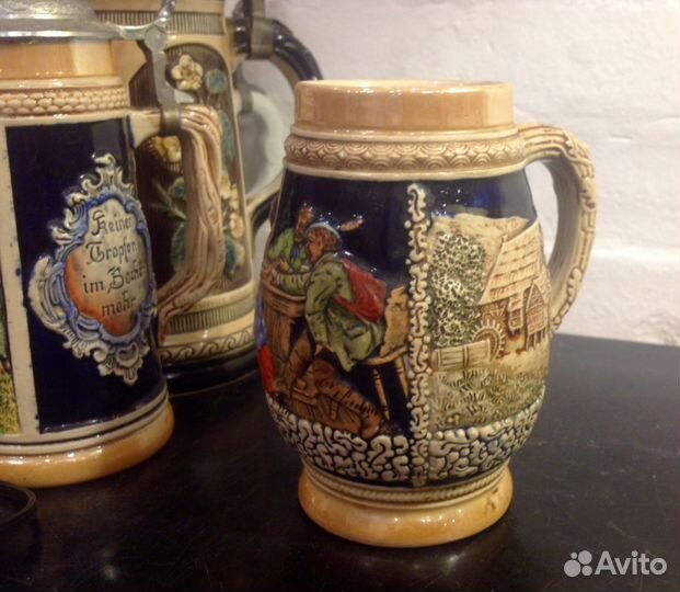 Антикварная пивная кружка 7