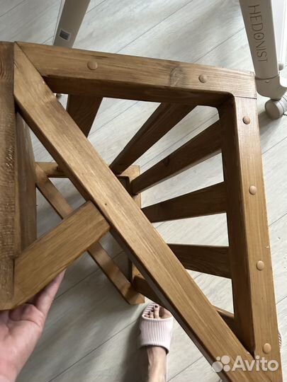 Полка из массива для микроволновки