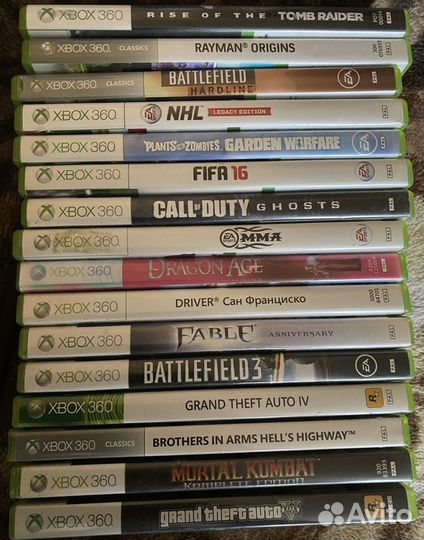 Игры Xbox 360 Обновлено