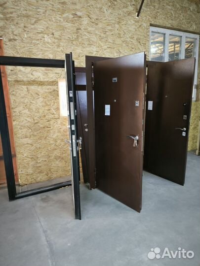 Металлическая дверь бу