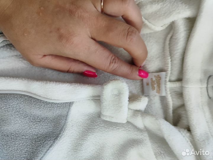 Флисовый комбинезон 74