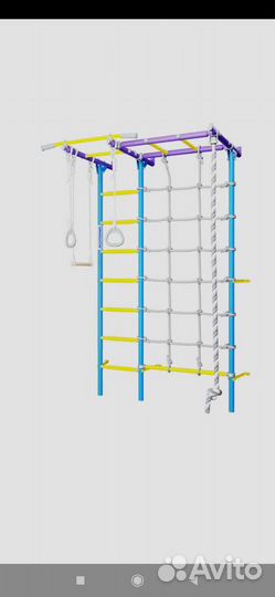 Домашний спортивный комплекс romana S7 сиреневый/г