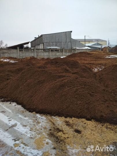 Навоз конский, перегной