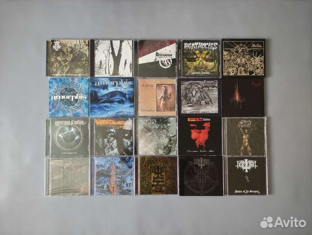 CD диски аудио Metal Rock (часть 1)