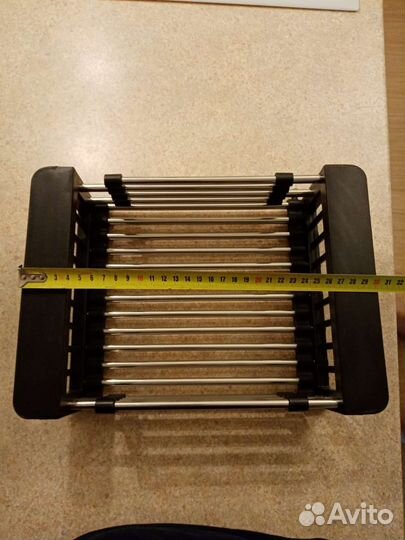 Универсальный раздвижной лоток с фиксатором длины